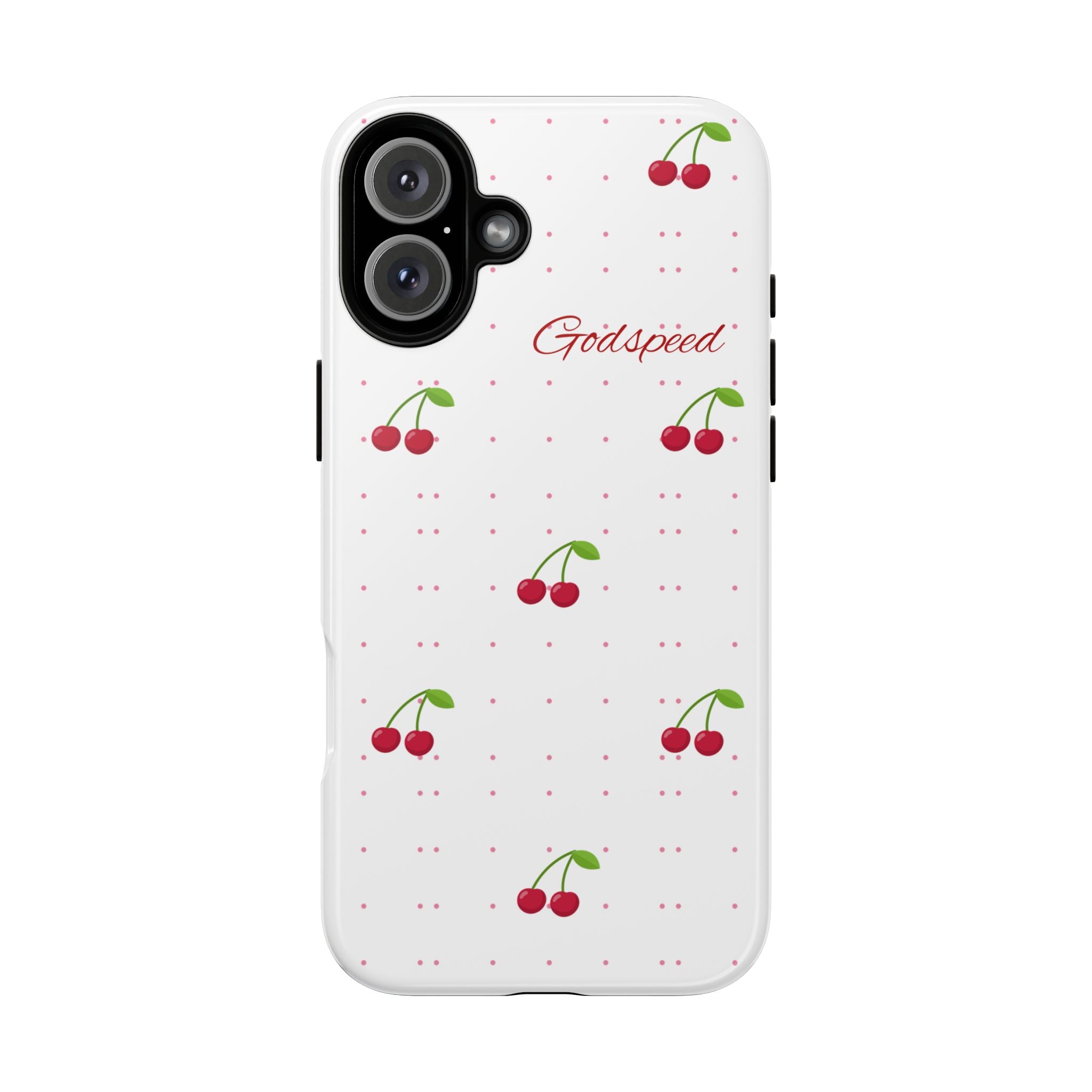 Godspeed Cherry Pattern Phone Case