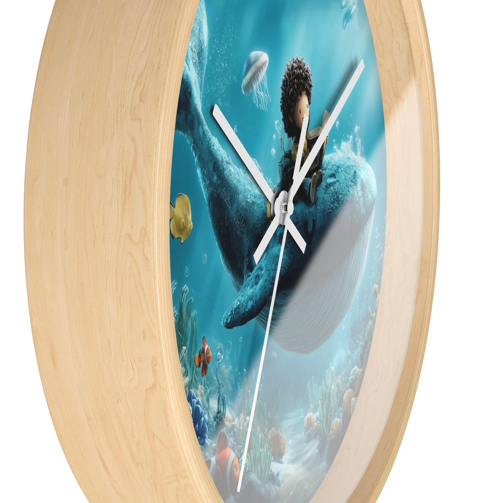 Jonah Cartoon Wall Clock