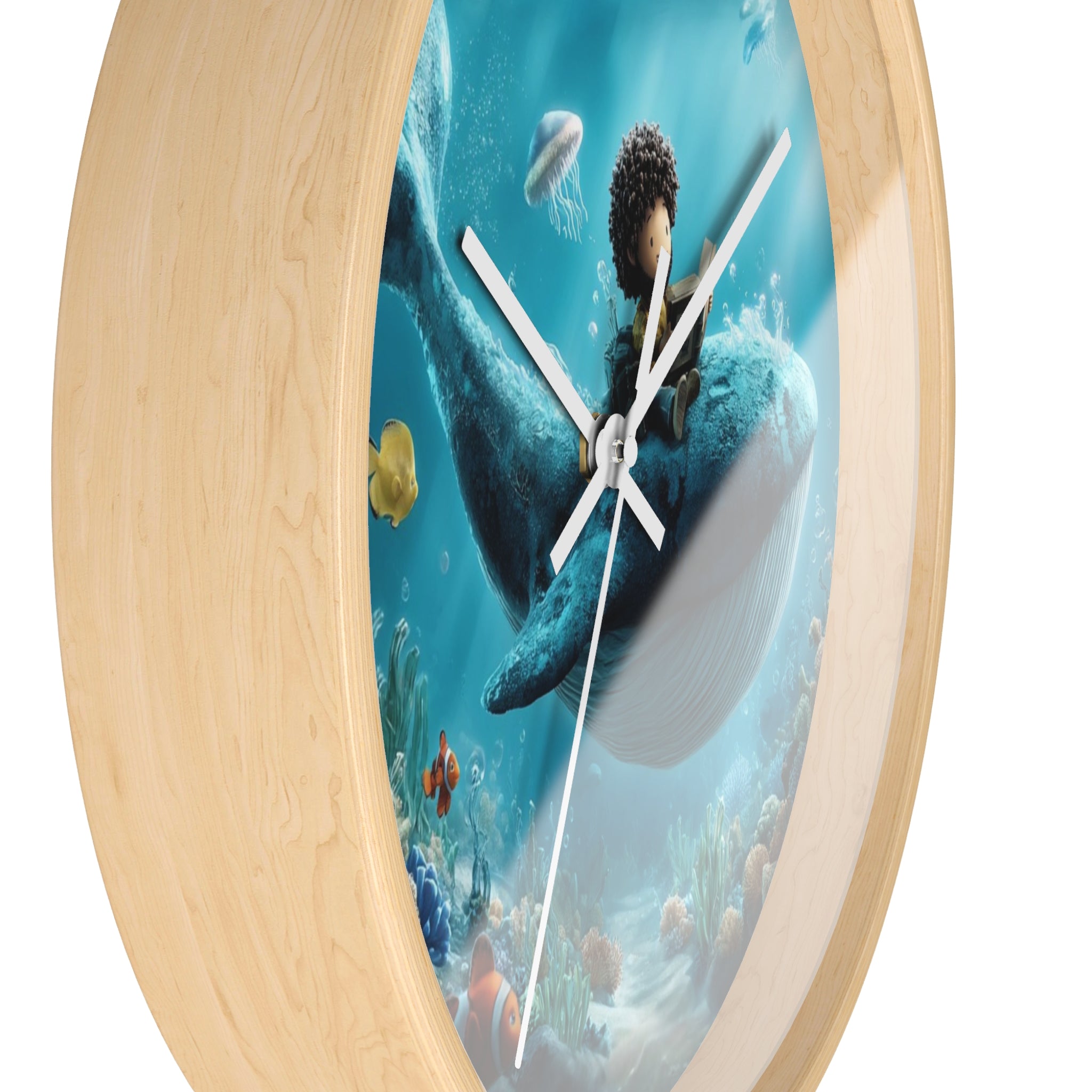 Jonah Cartoon Wall Clock