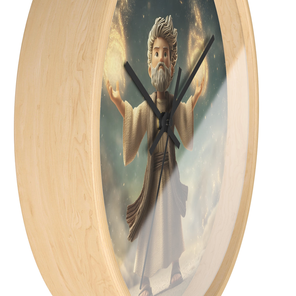 Elijah Cartoon Wall Clock
