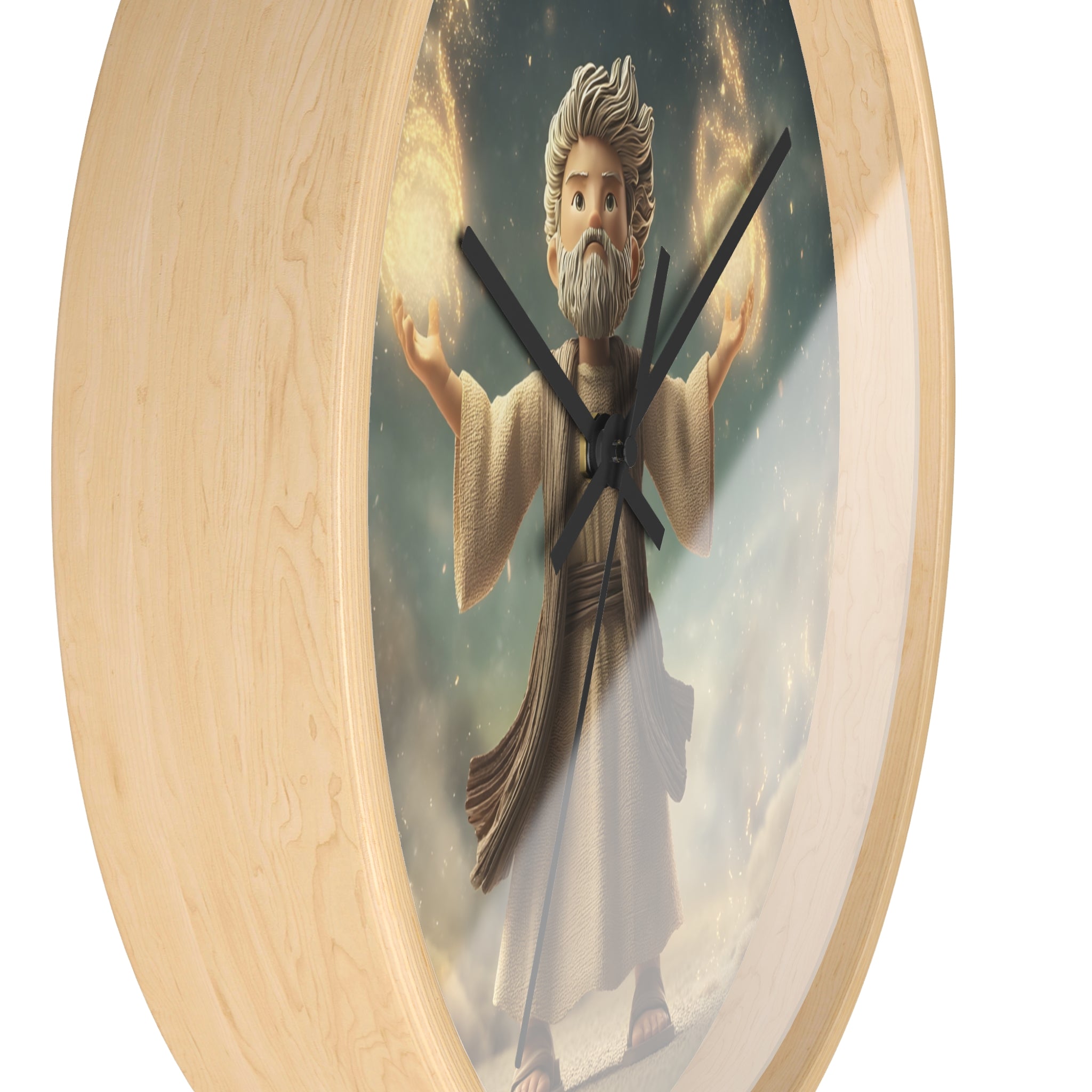 Elijah Cartoon Wall Clock