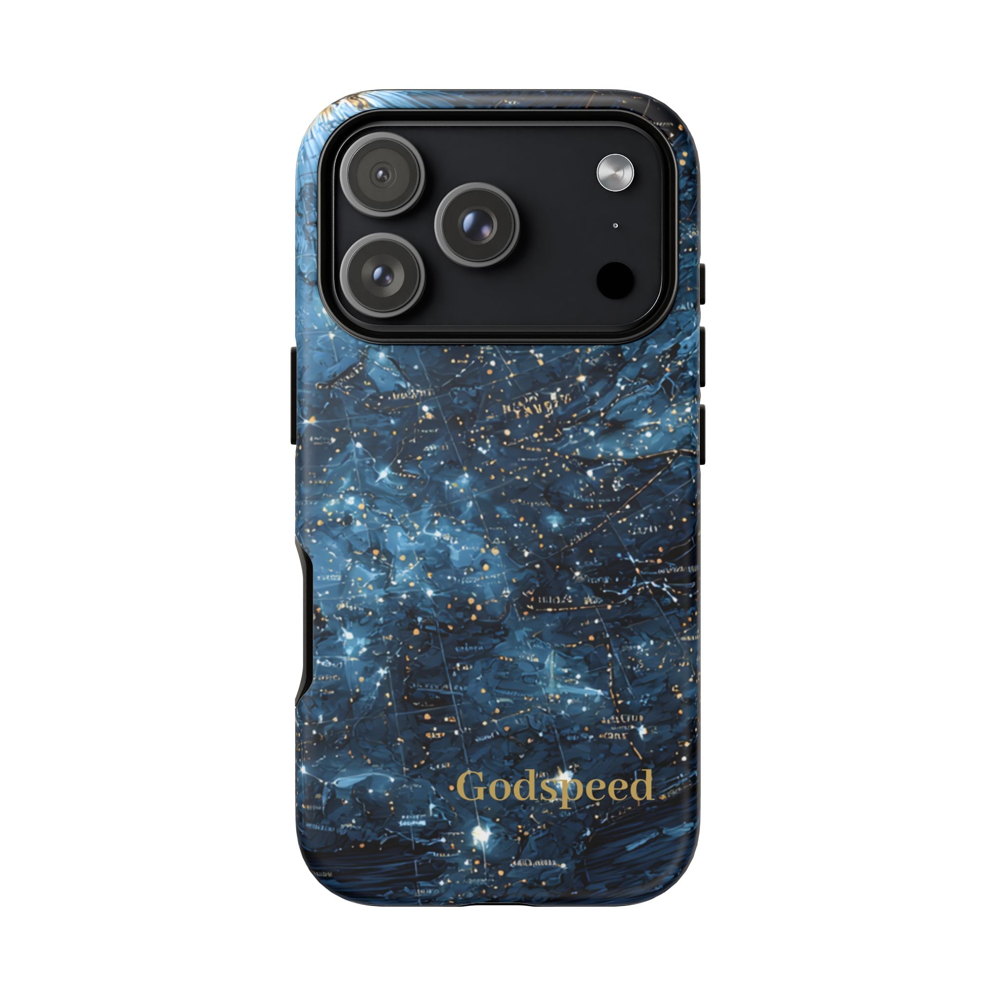 Godspeed Blue Galaxy Phone Case