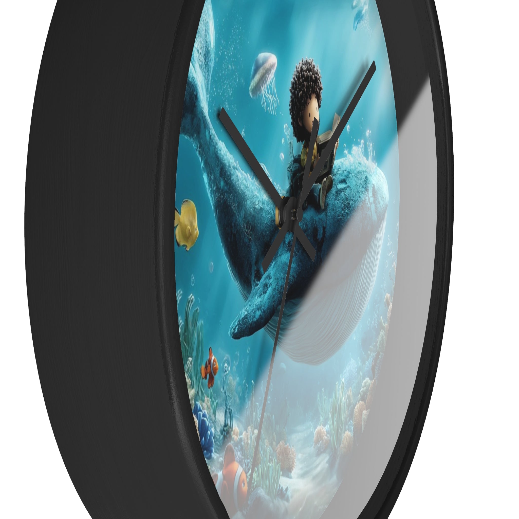 Jonah Cartoon Wall Clock