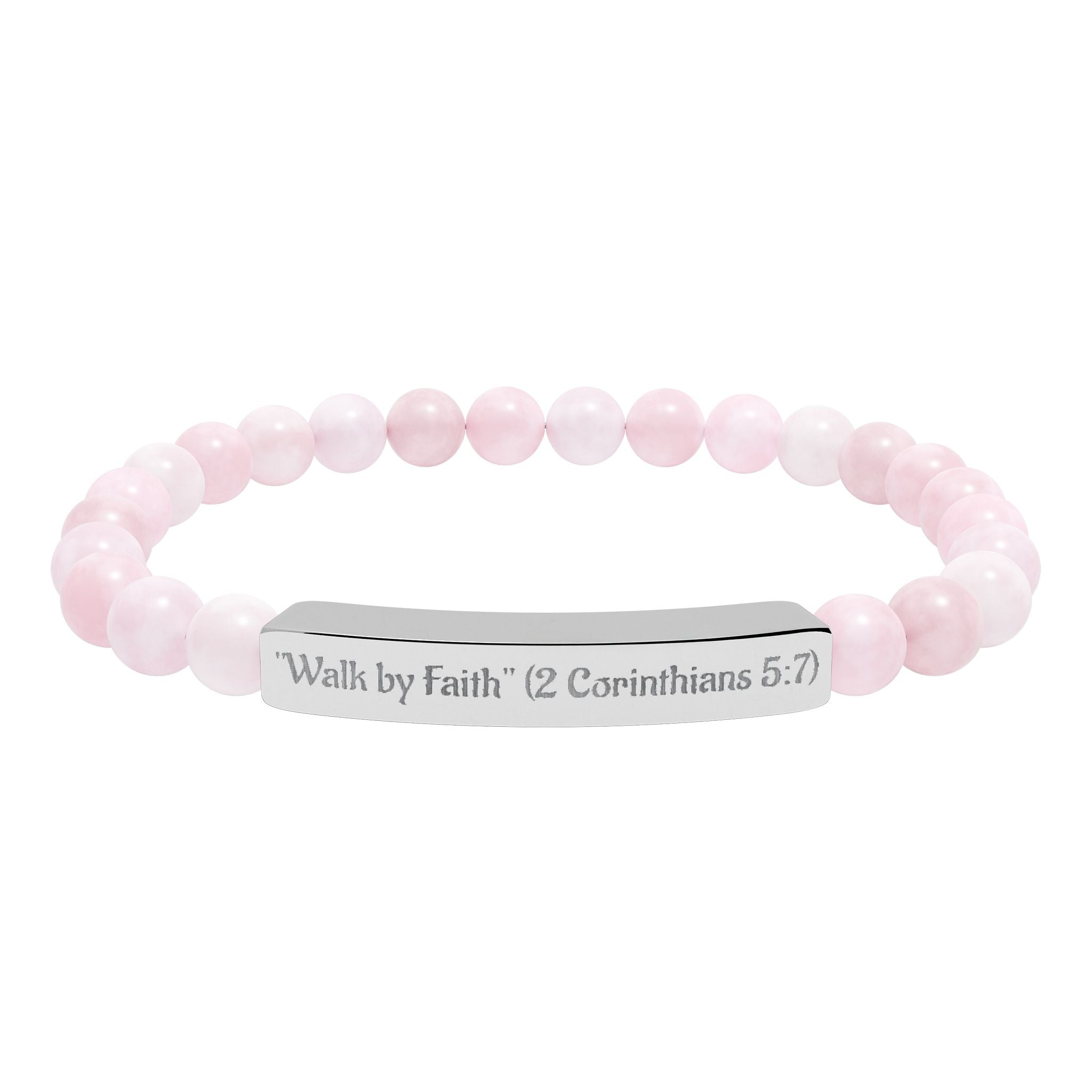 Inspirational Scripture Bead Bracelet