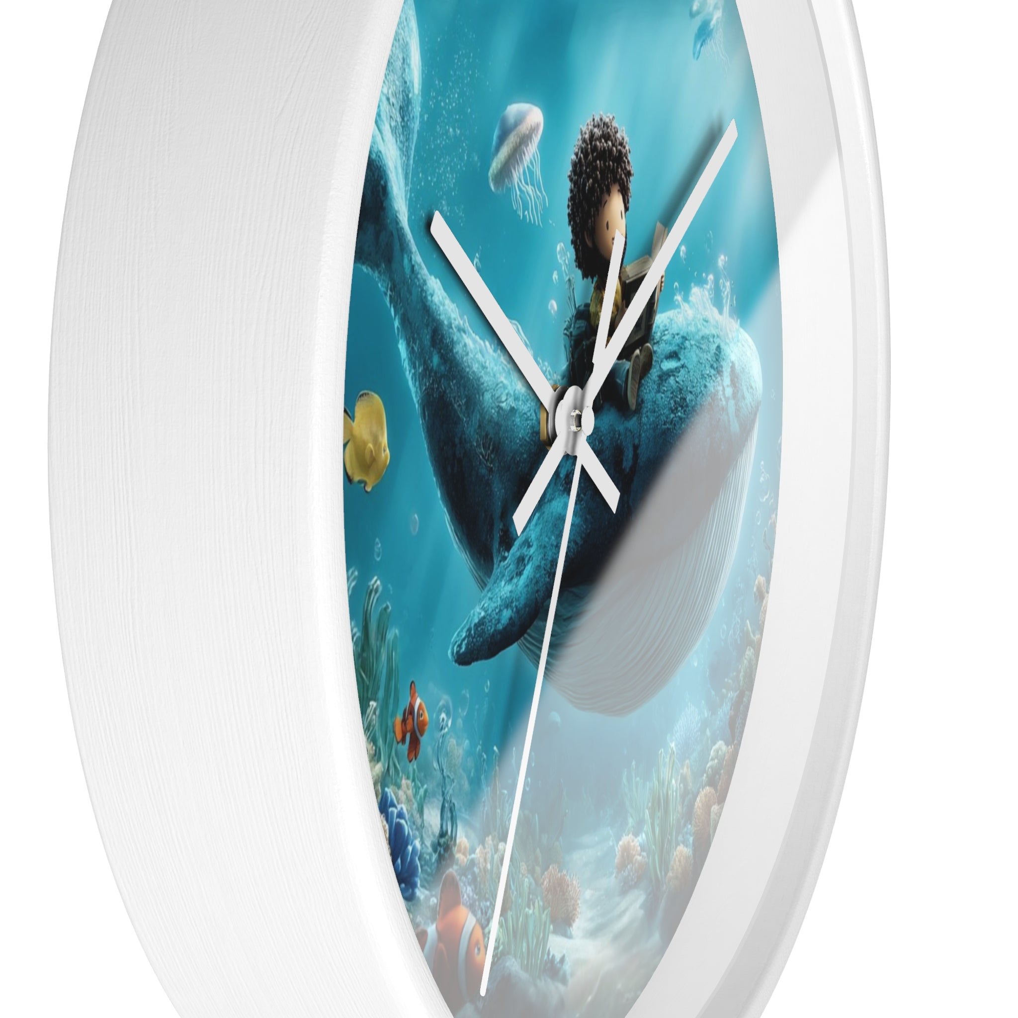 Jonah Cartoon Wall Clock