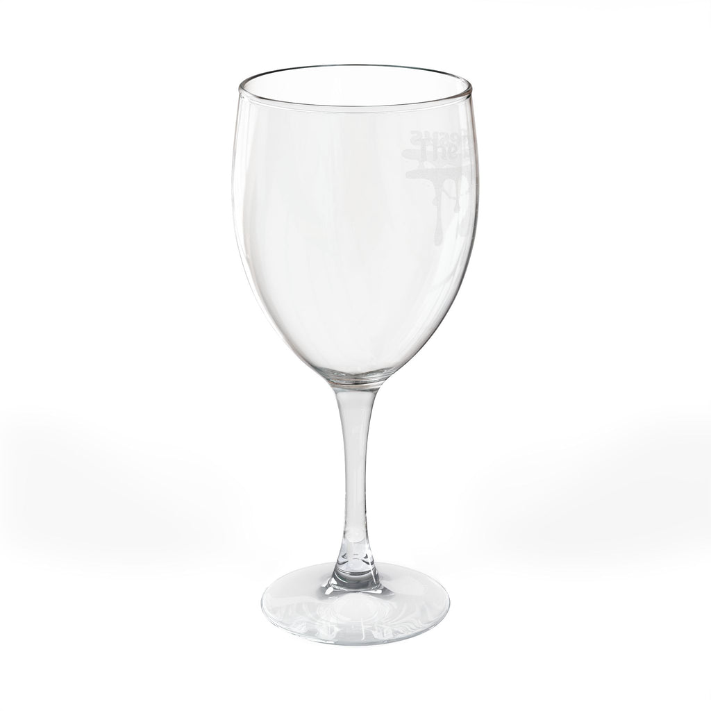 "The Blood of Jesus" Wine Glass