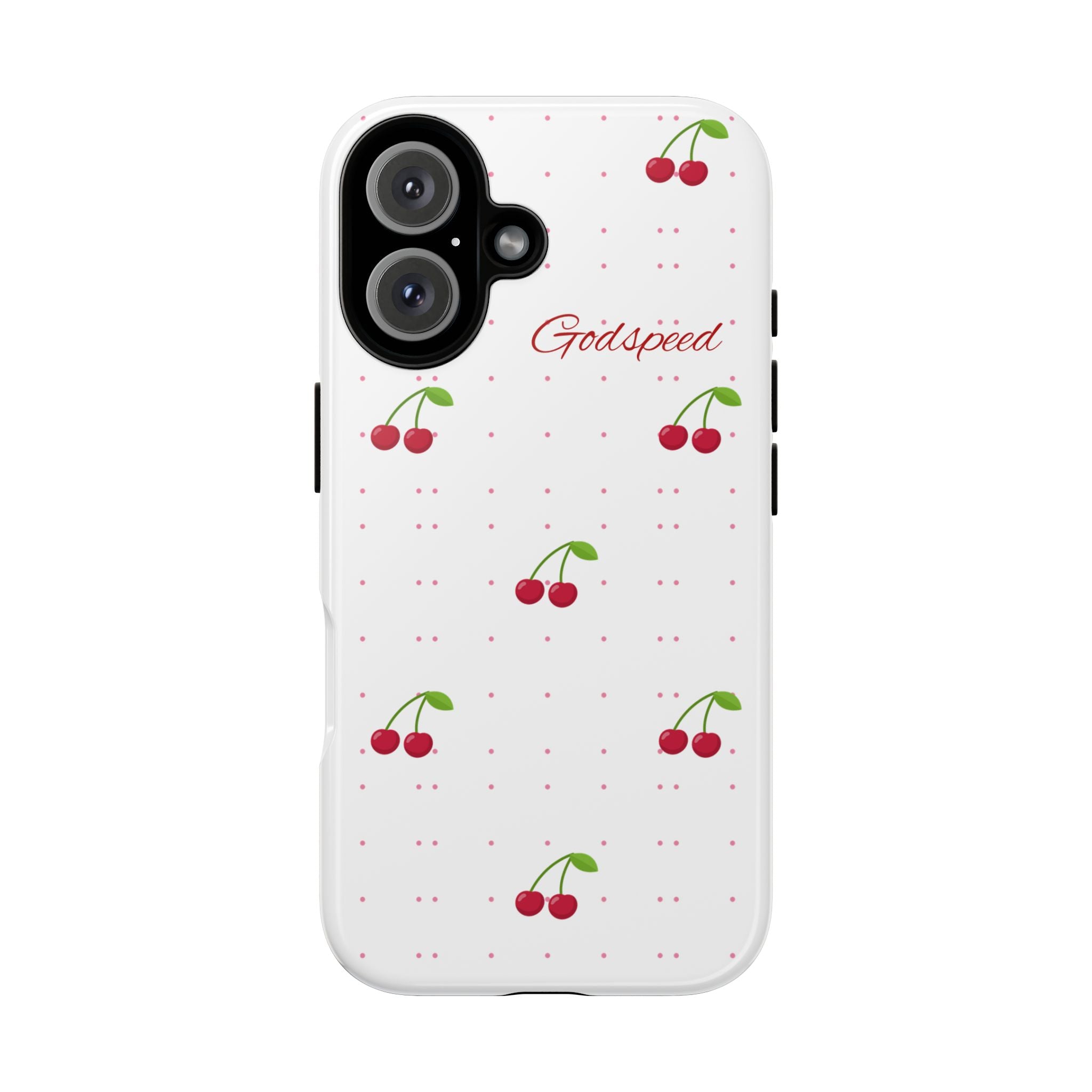 Godspeed Cherry Pattern Phone Case