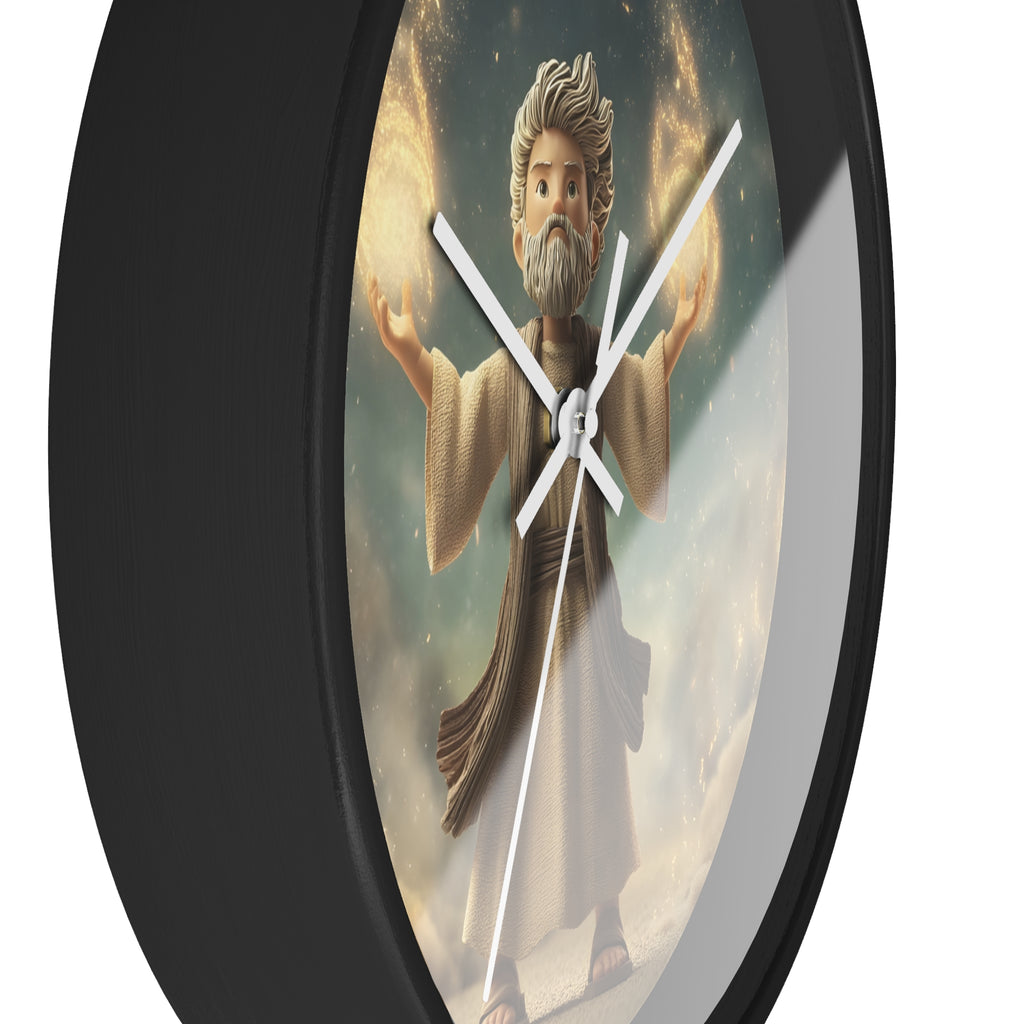 Elijah Cartoon Wall Clock