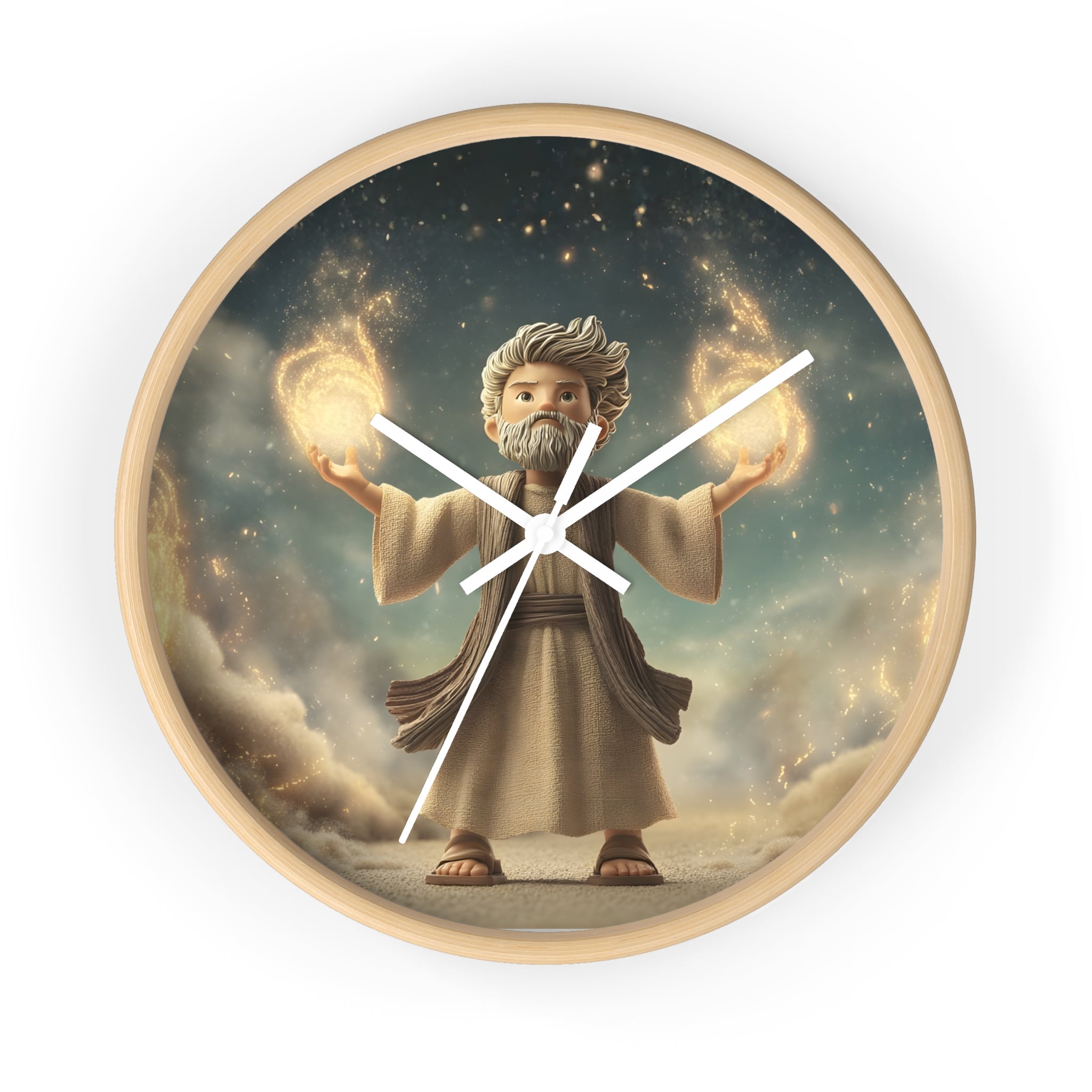 Elijah Cartoon Wall Clock