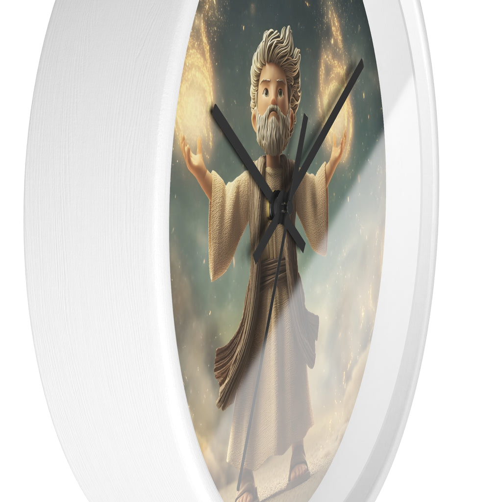 Elijah Cartoon Wall Clock