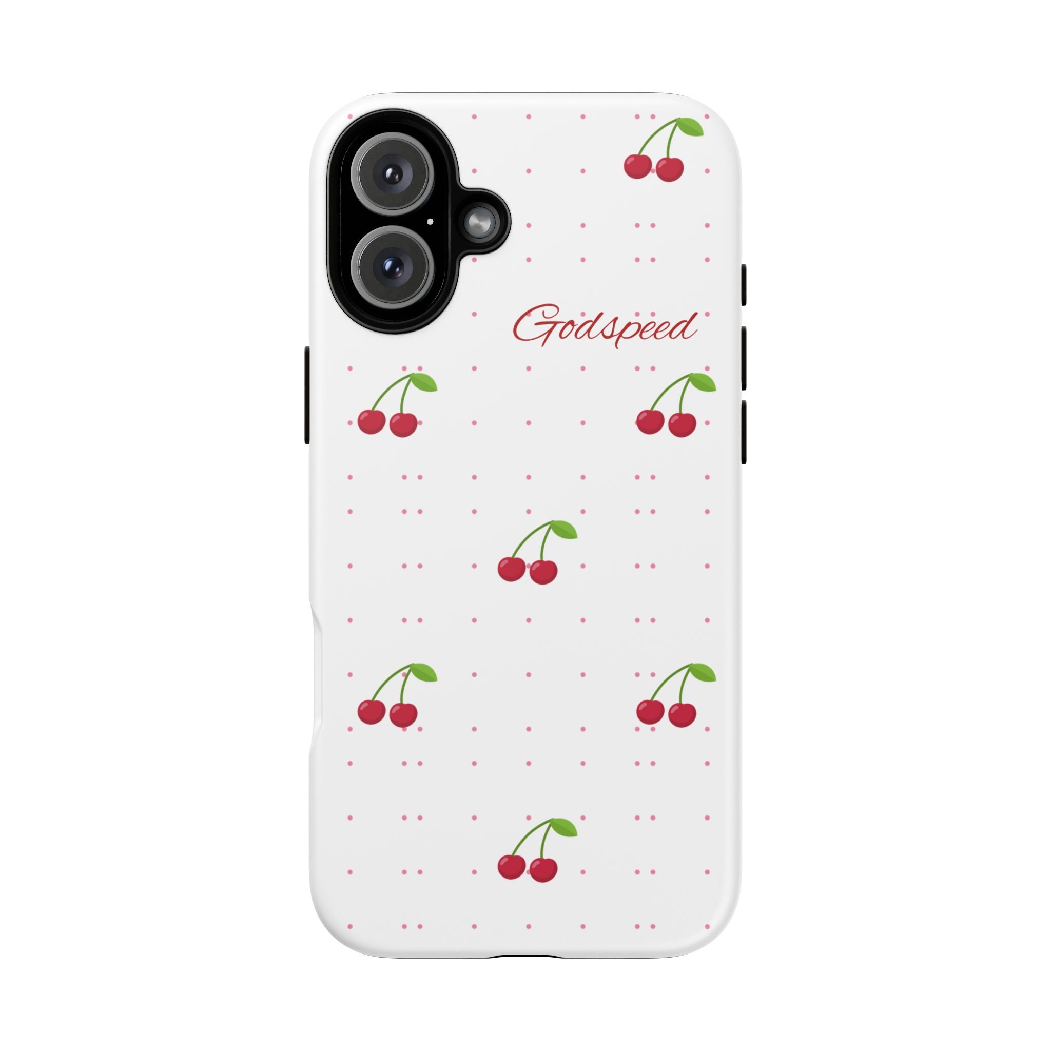 Godspeed Cherry Pattern Phone Case