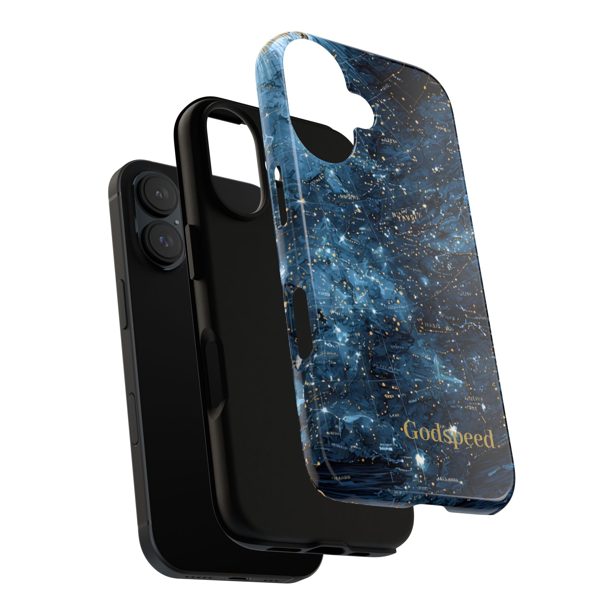 Godspeed Blue Galaxy Phone Case