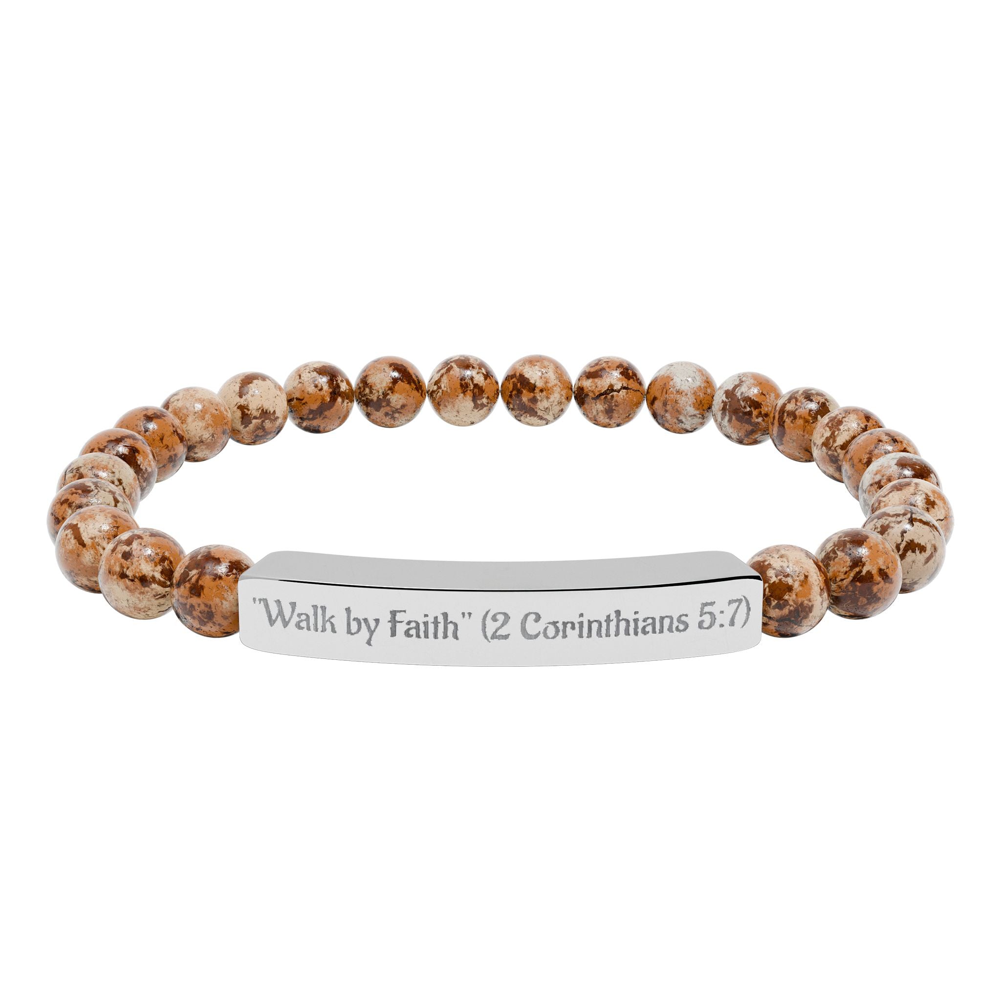 Inspirational Scripture Bead Bracelet