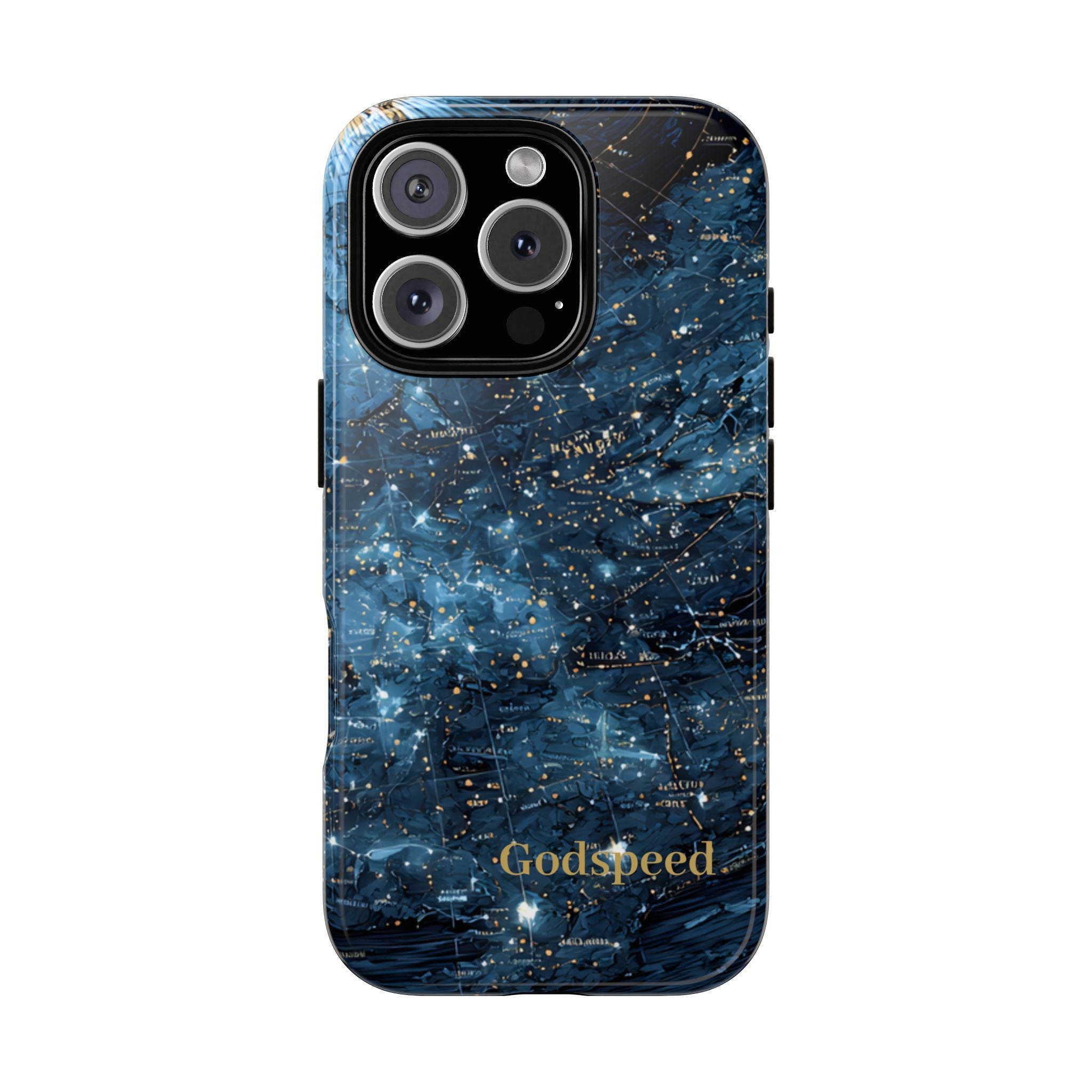 Godspeed Blue Galaxy Phone Case