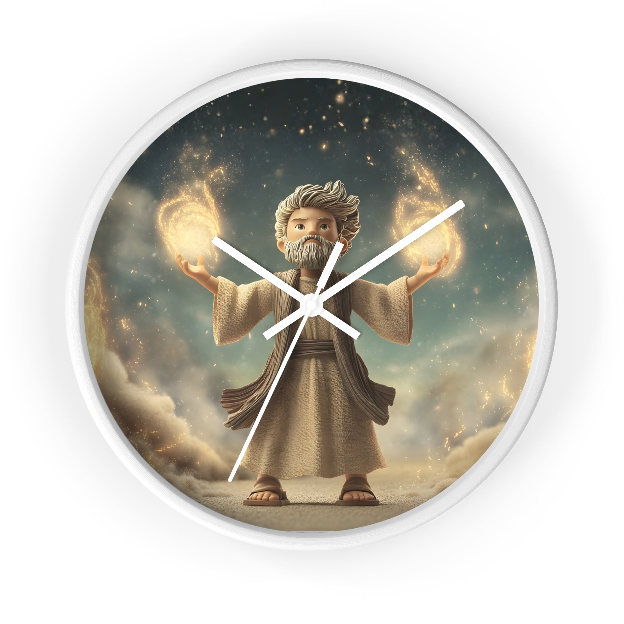 Elijah Cartoon Wall Clock