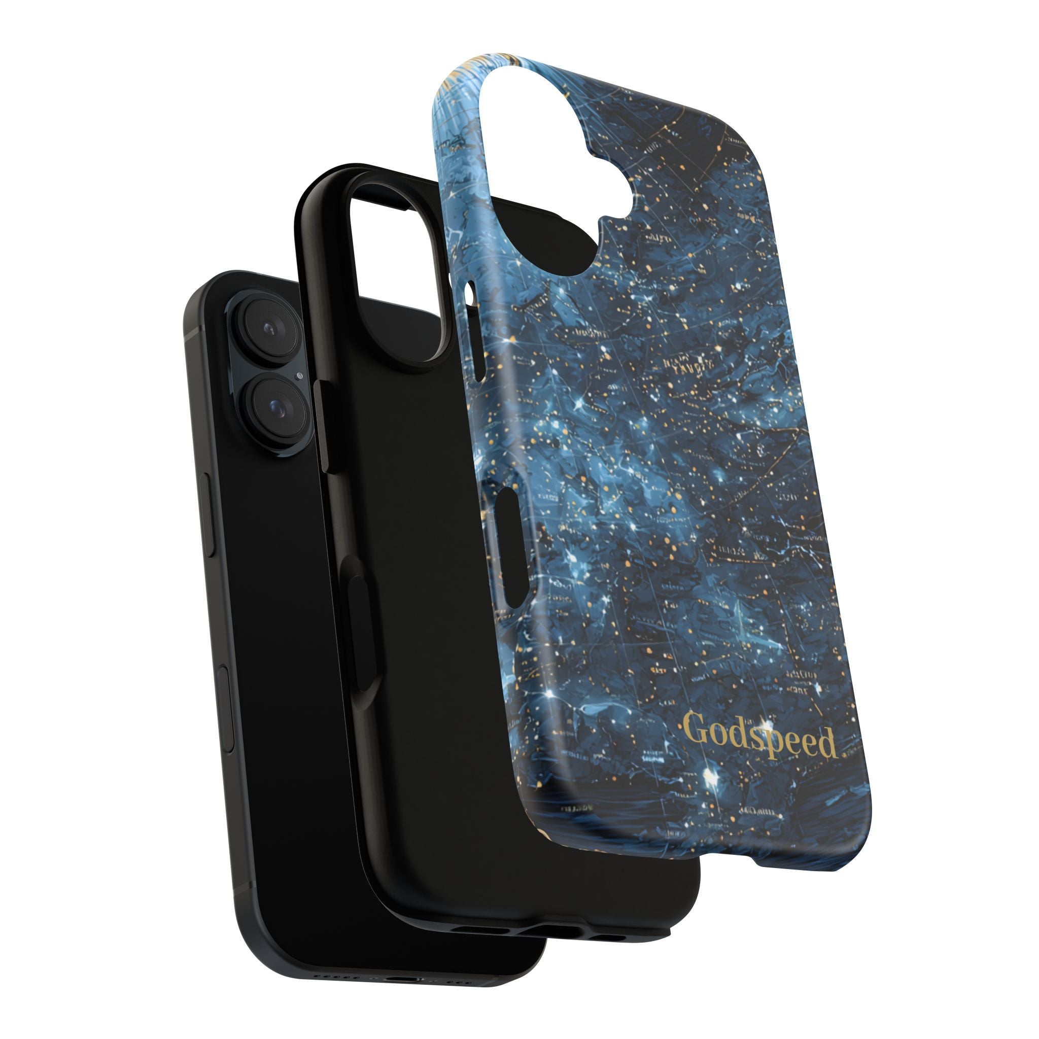 Godspeed Blue Galaxy Phone Case