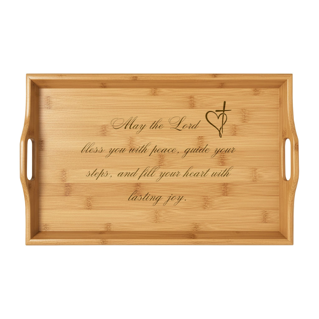 Personalized Bamboo Tray