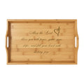 Personalized Bamboo Tray