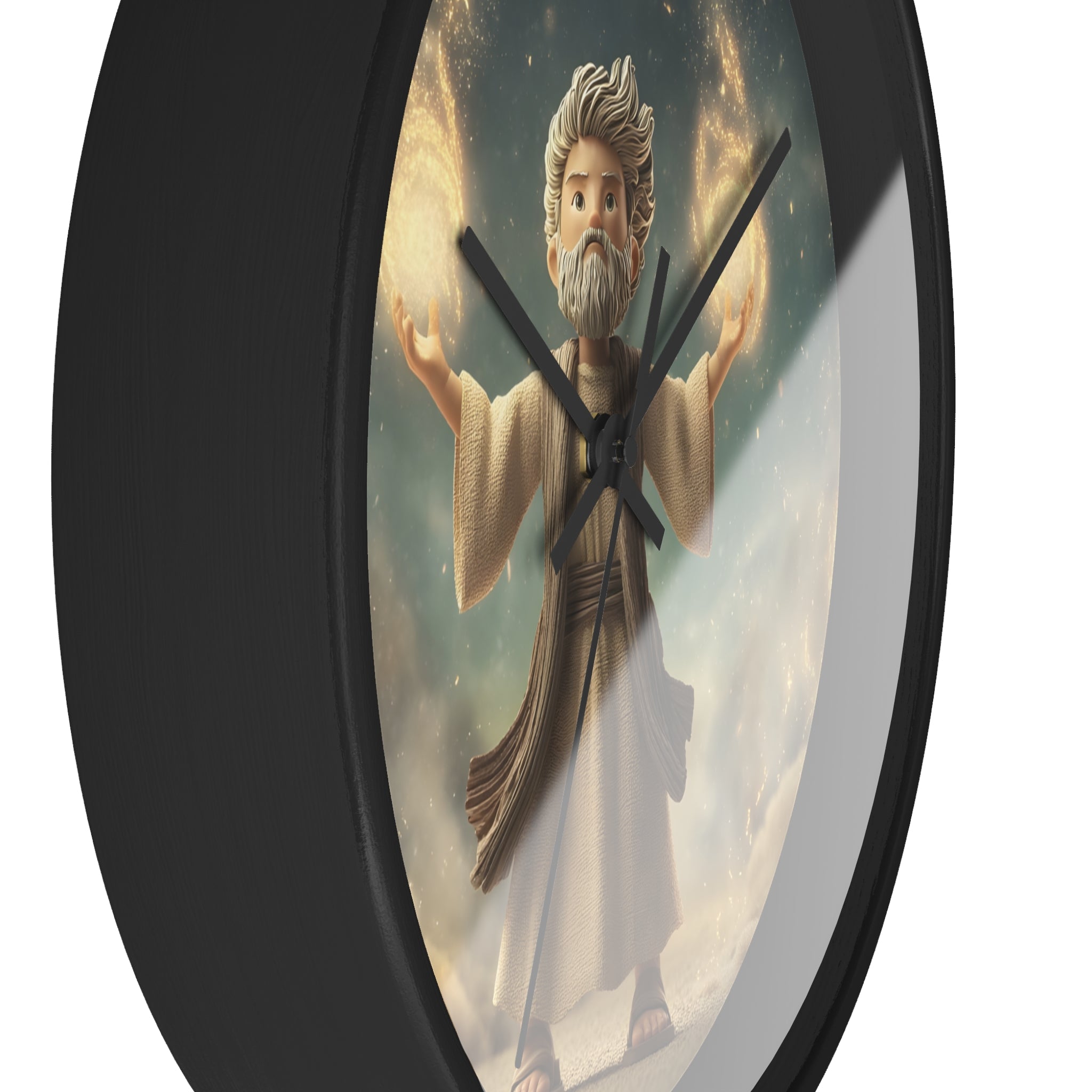 Elijah Cartoon Wall Clock