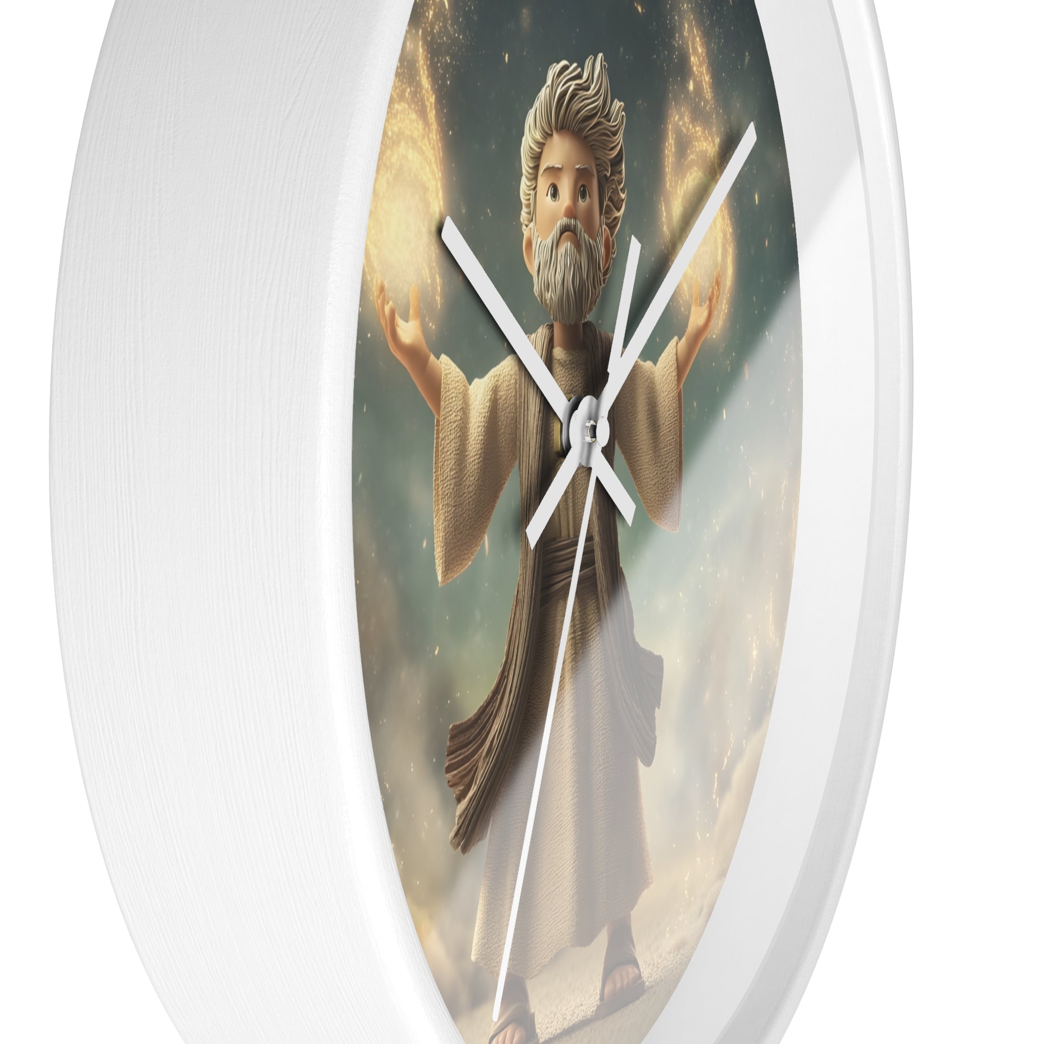 Elijah Cartoon Wall Clock