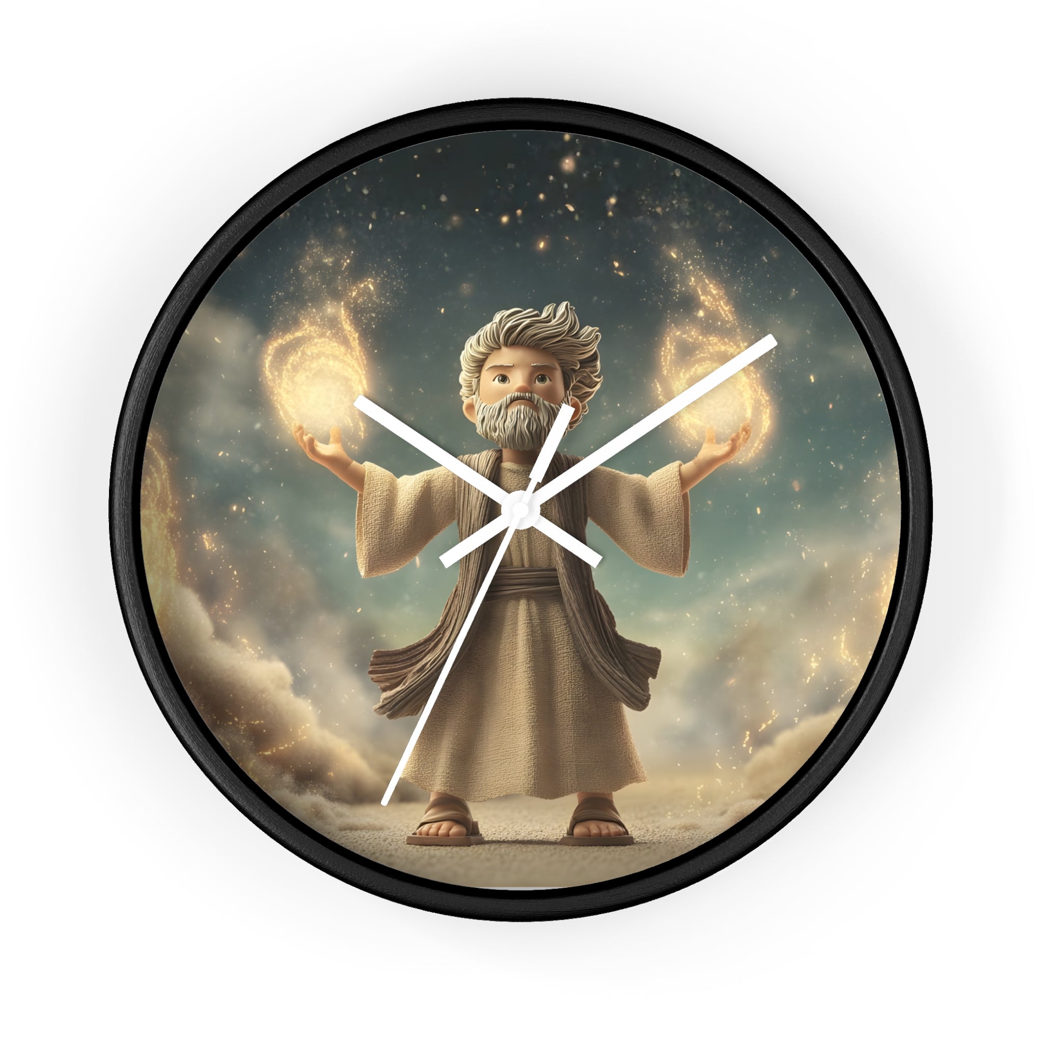 Elijah Cartoon Wall Clock