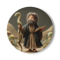 Biblical Moses Ceramic Coaster