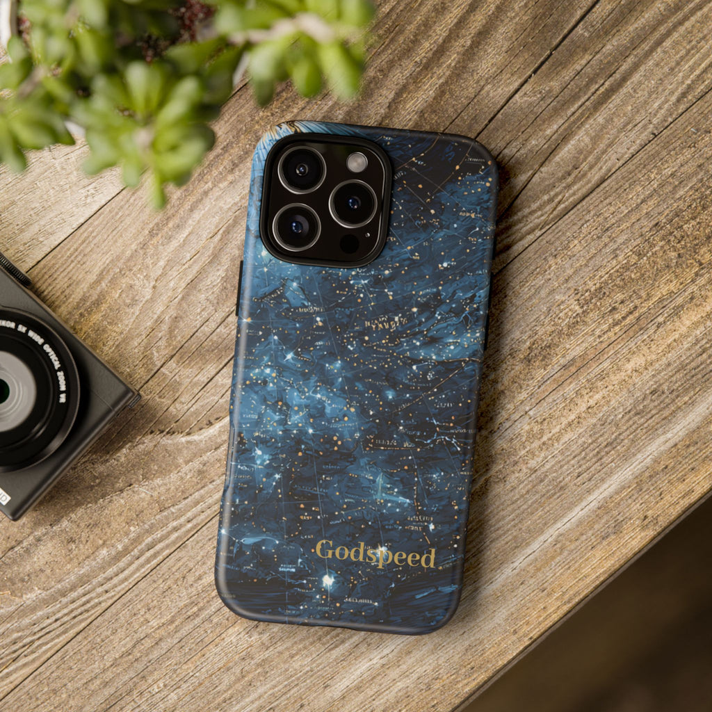 Godspeed Blue Galaxy Phone Case