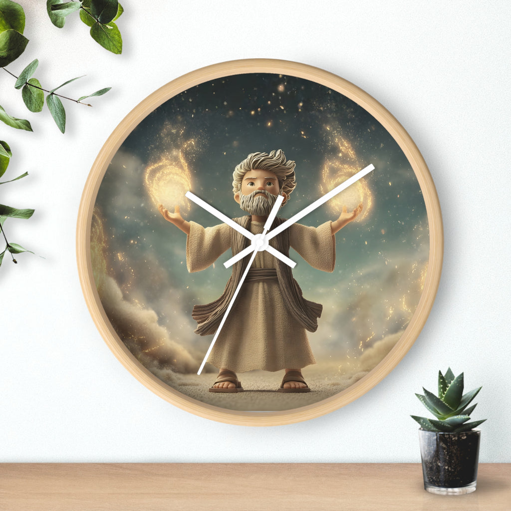 Elijah Cartoon Wall Clock