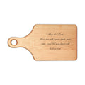 Engraved Wooden Cutting Board