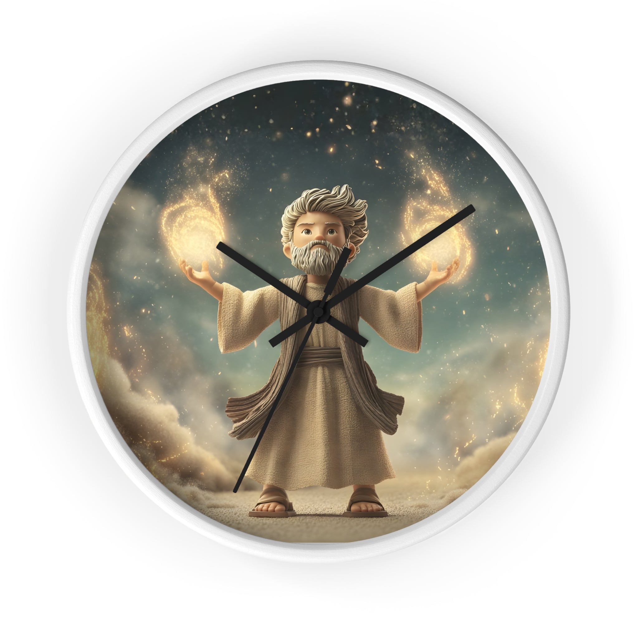 Elijah Cartoon Wall Clock