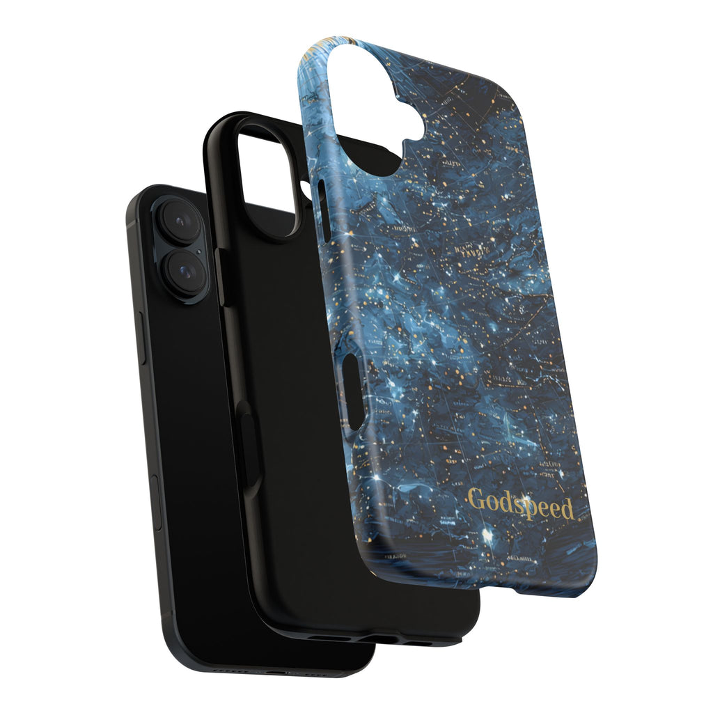 Godspeed Blue Galaxy Phone Case