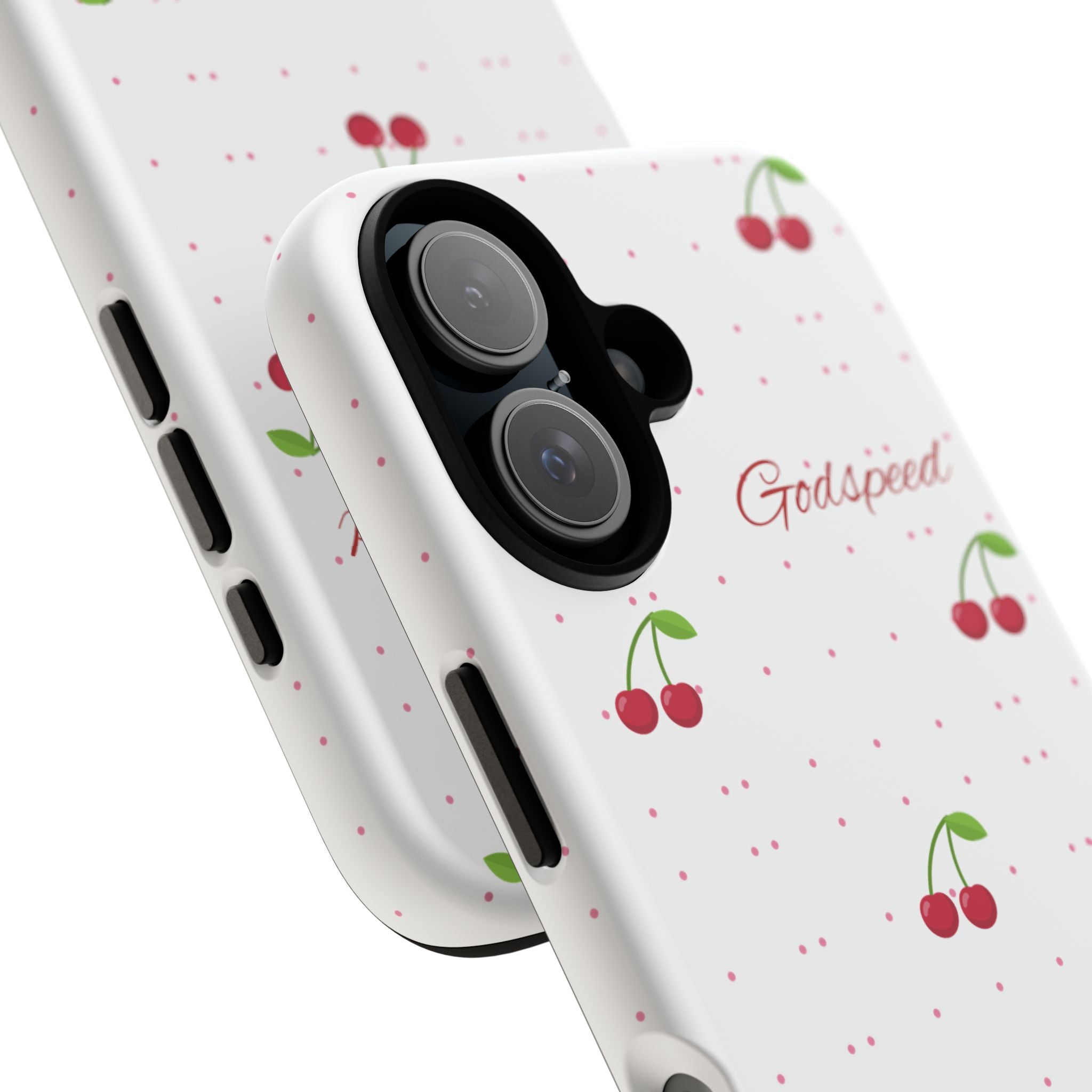 Godspeed Cherry Pattern Phone Case
