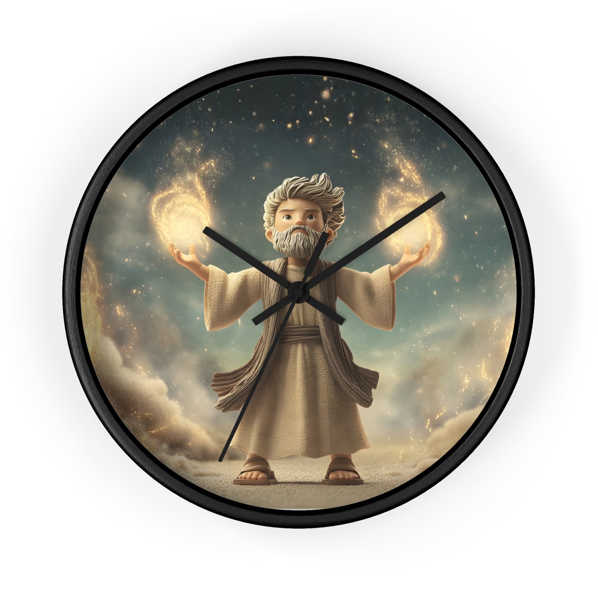 Elijah Cartoon Wall Clock