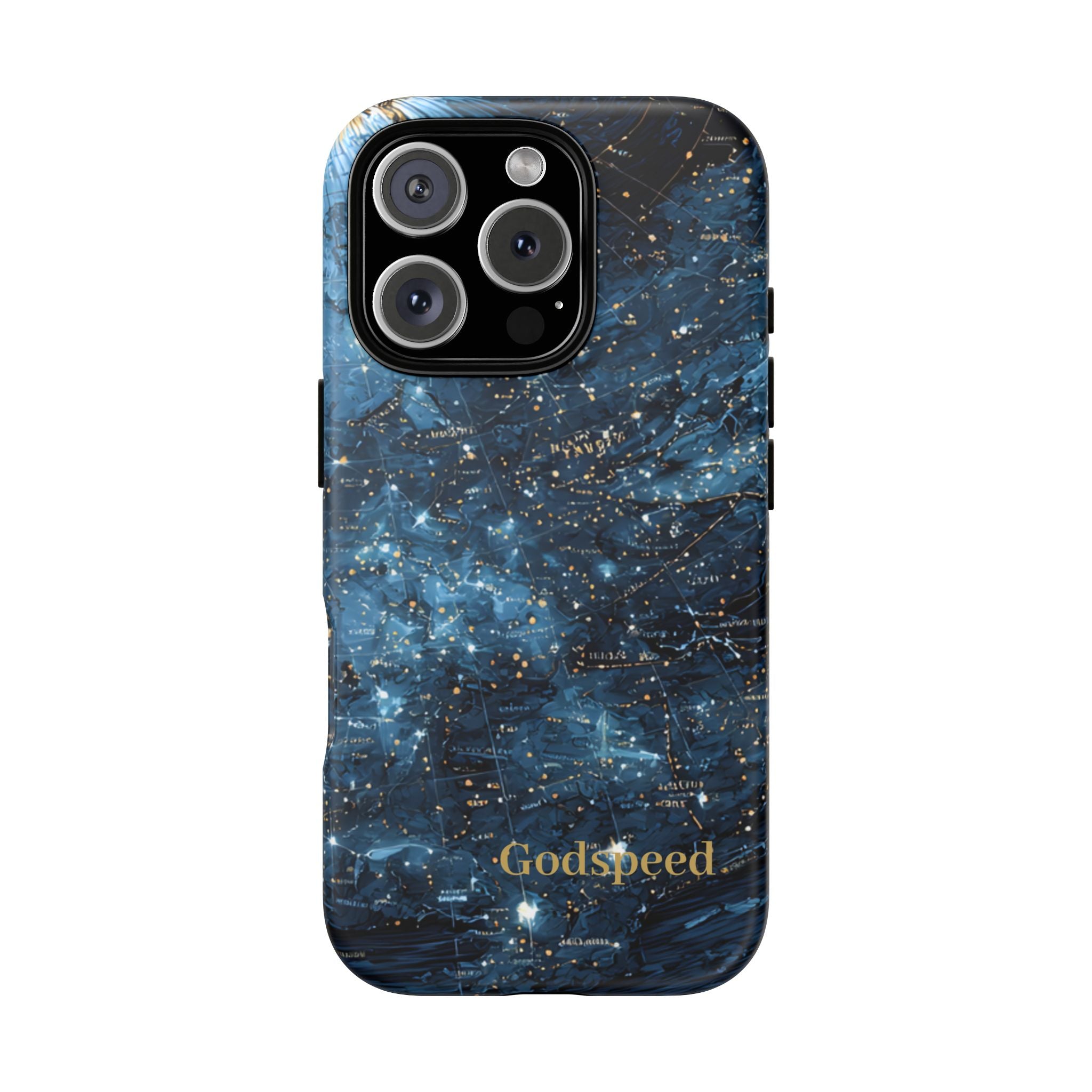 Godspeed Blue Galaxy Phone Case