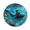 Biblical Jonah Ceramic Coaster