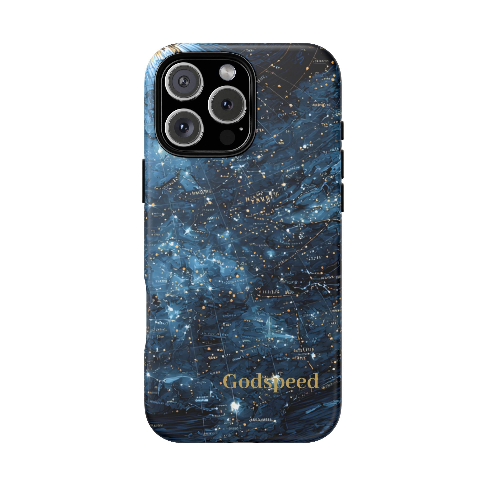 Godspeed Blue Galaxy Phone Case