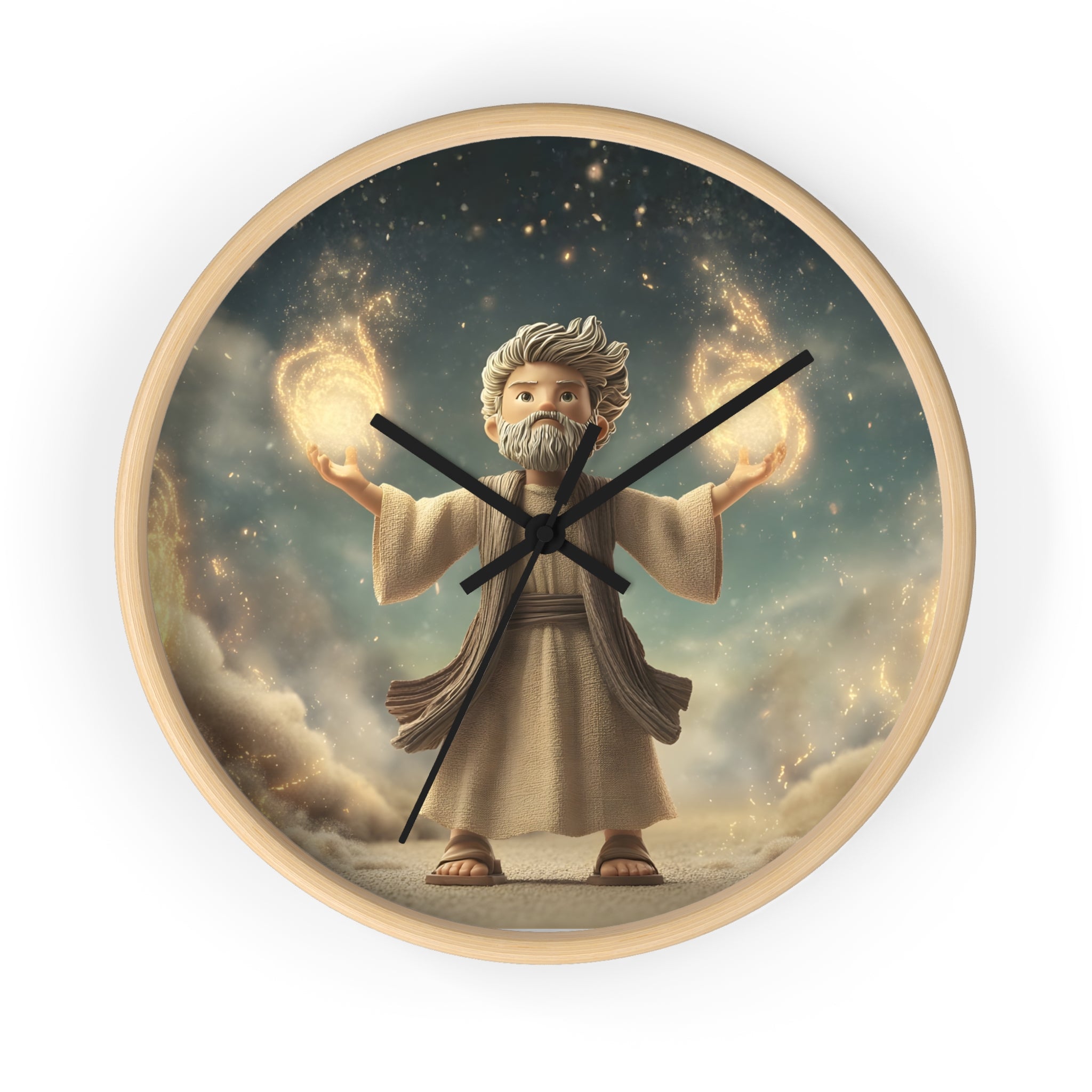 Elijah Cartoon Wall Clock