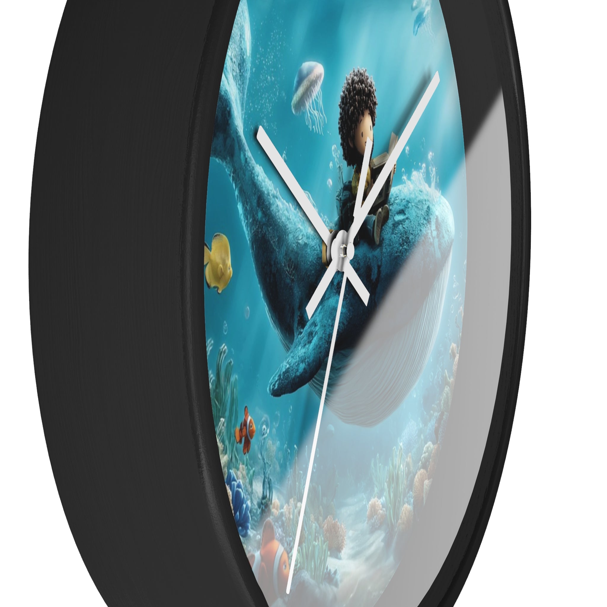 Jonah Cartoon Wall Clock