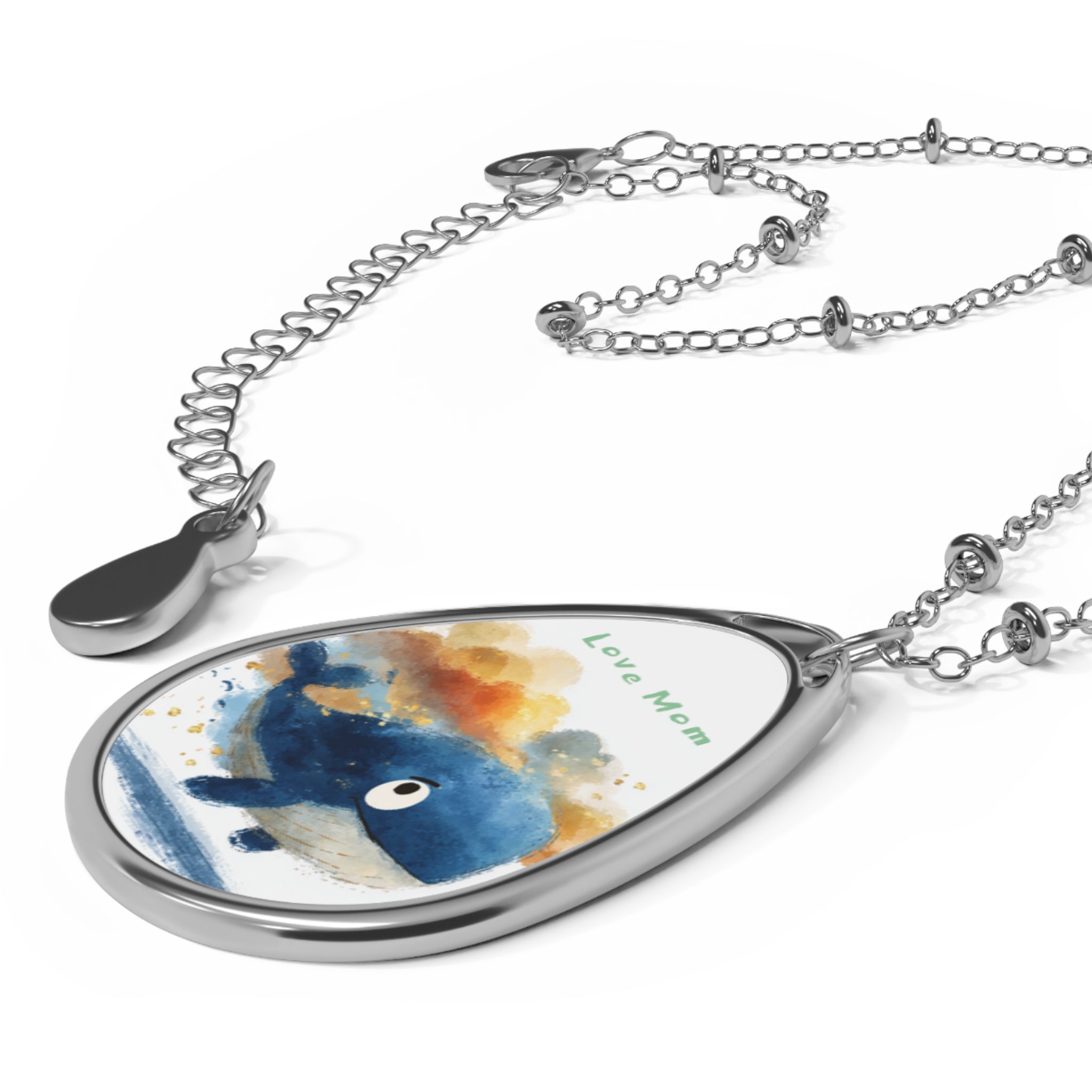 Kids customizable doodle Necklace