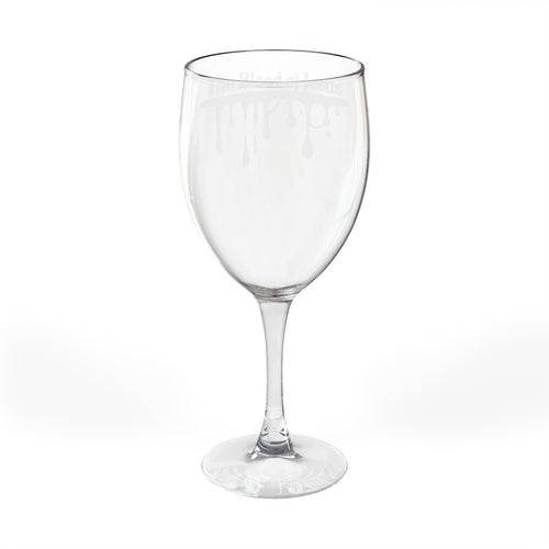 "The Blood of Jesus" Wine Glass