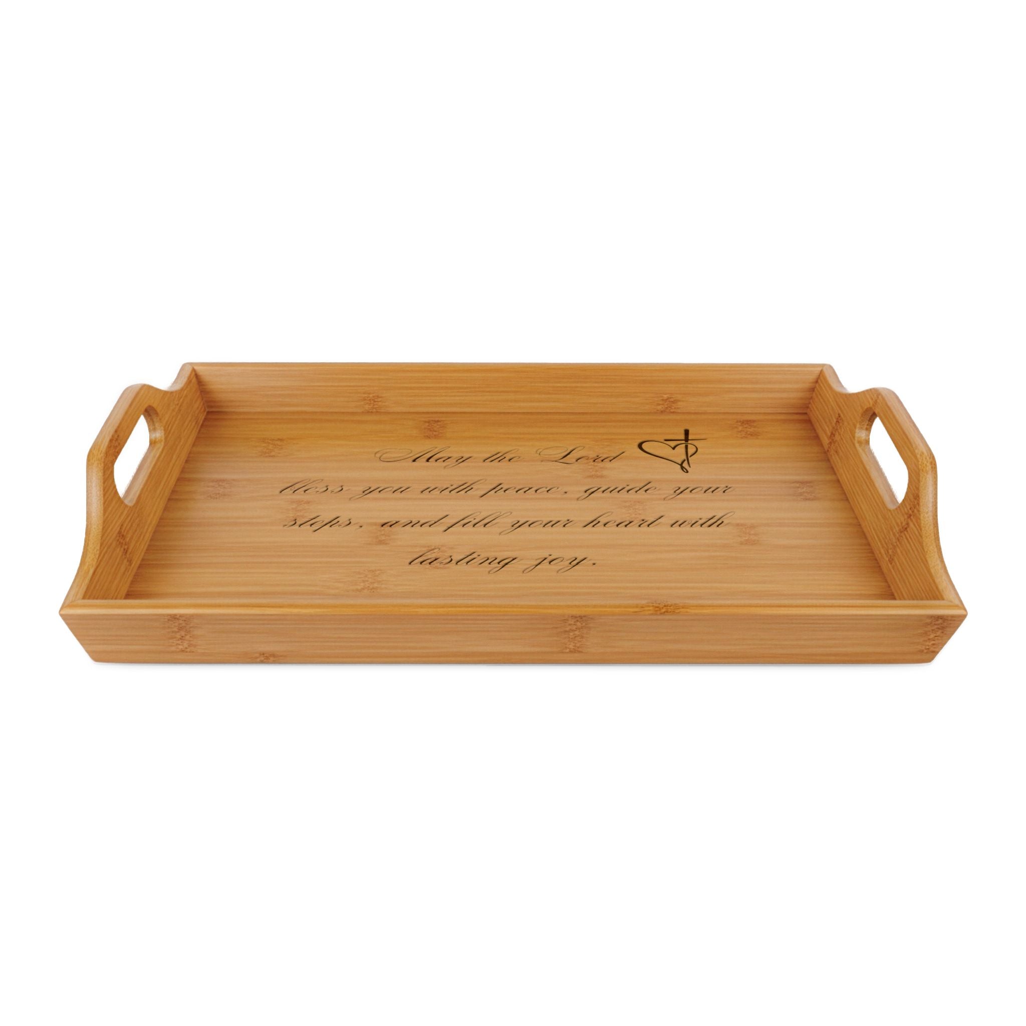 Personalized Bamboo Tray
