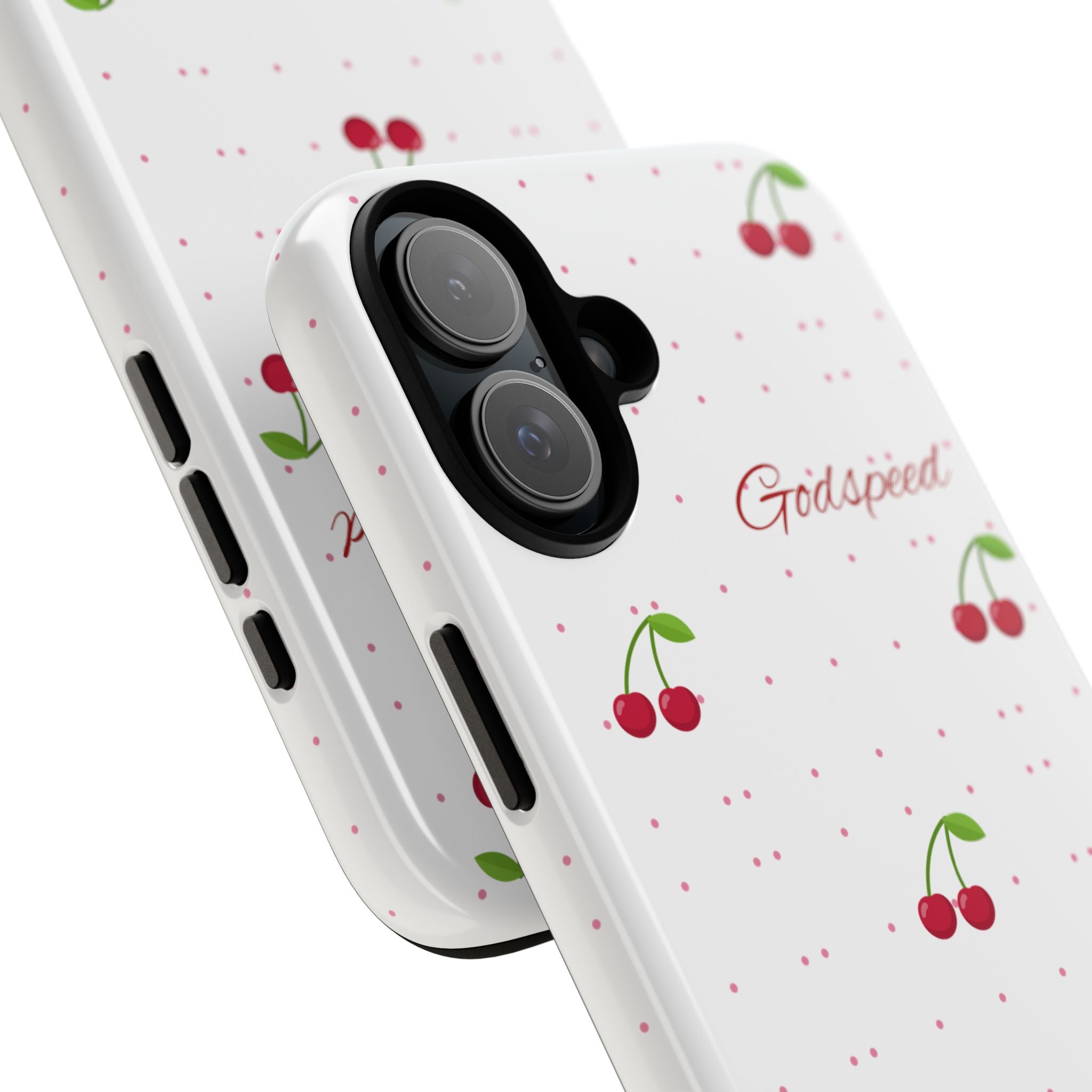 Godspeed Cherry Pattern Phone Case