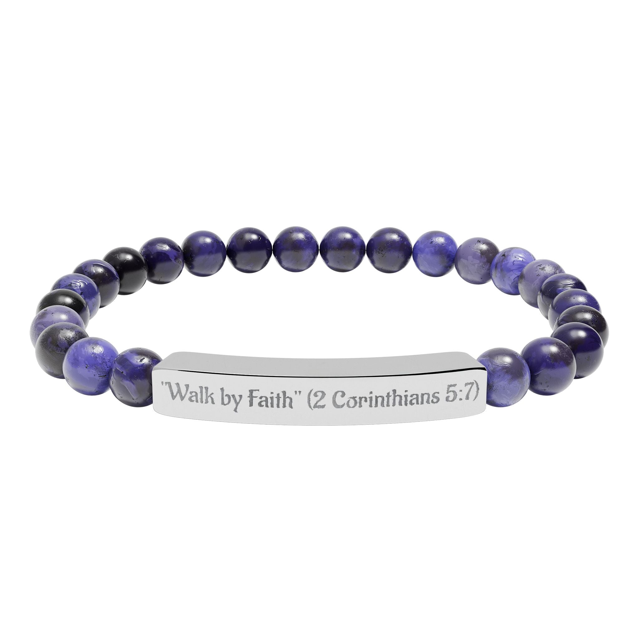 Inspirational Scripture Bead Bracelet