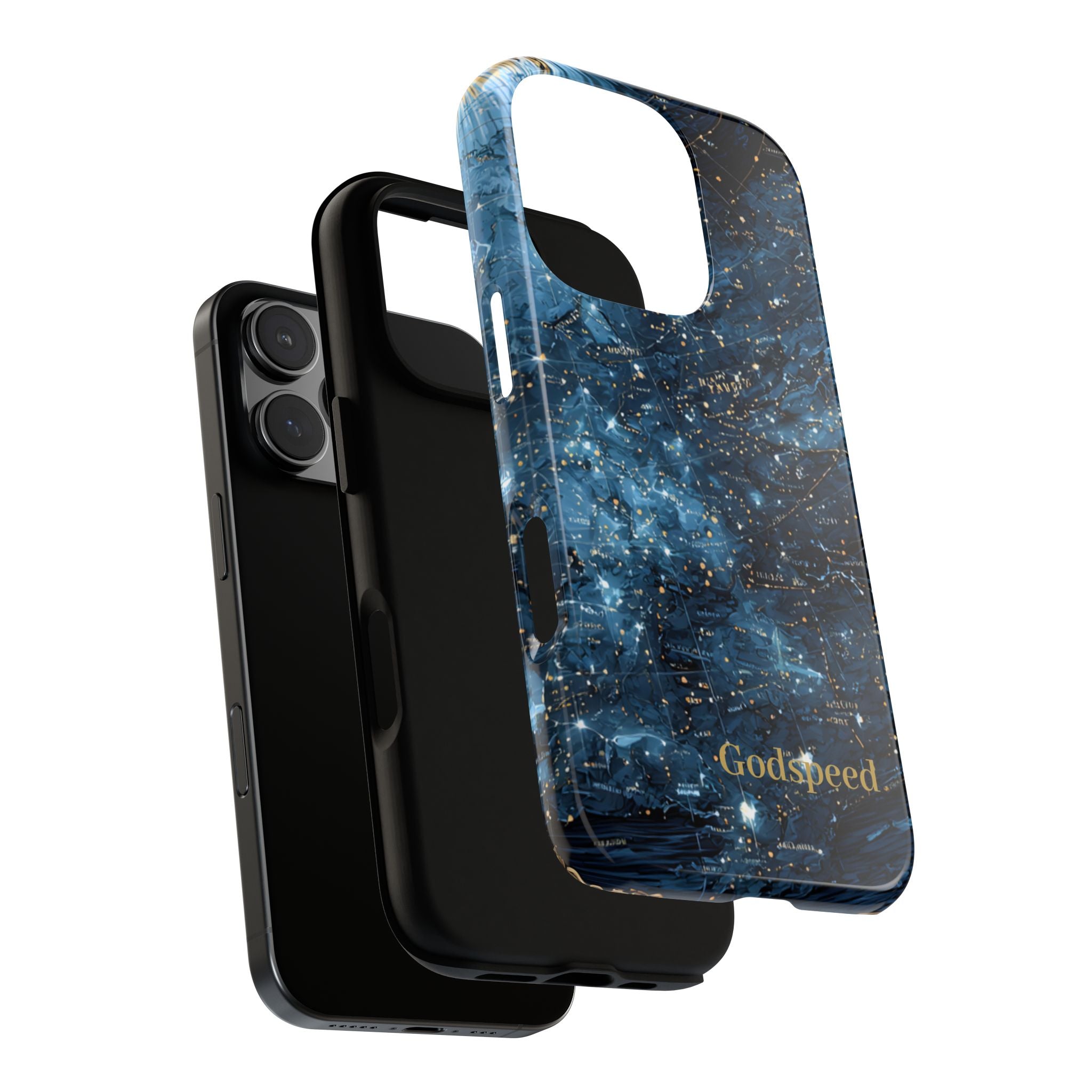 Godspeed Blue Galaxy Phone Case