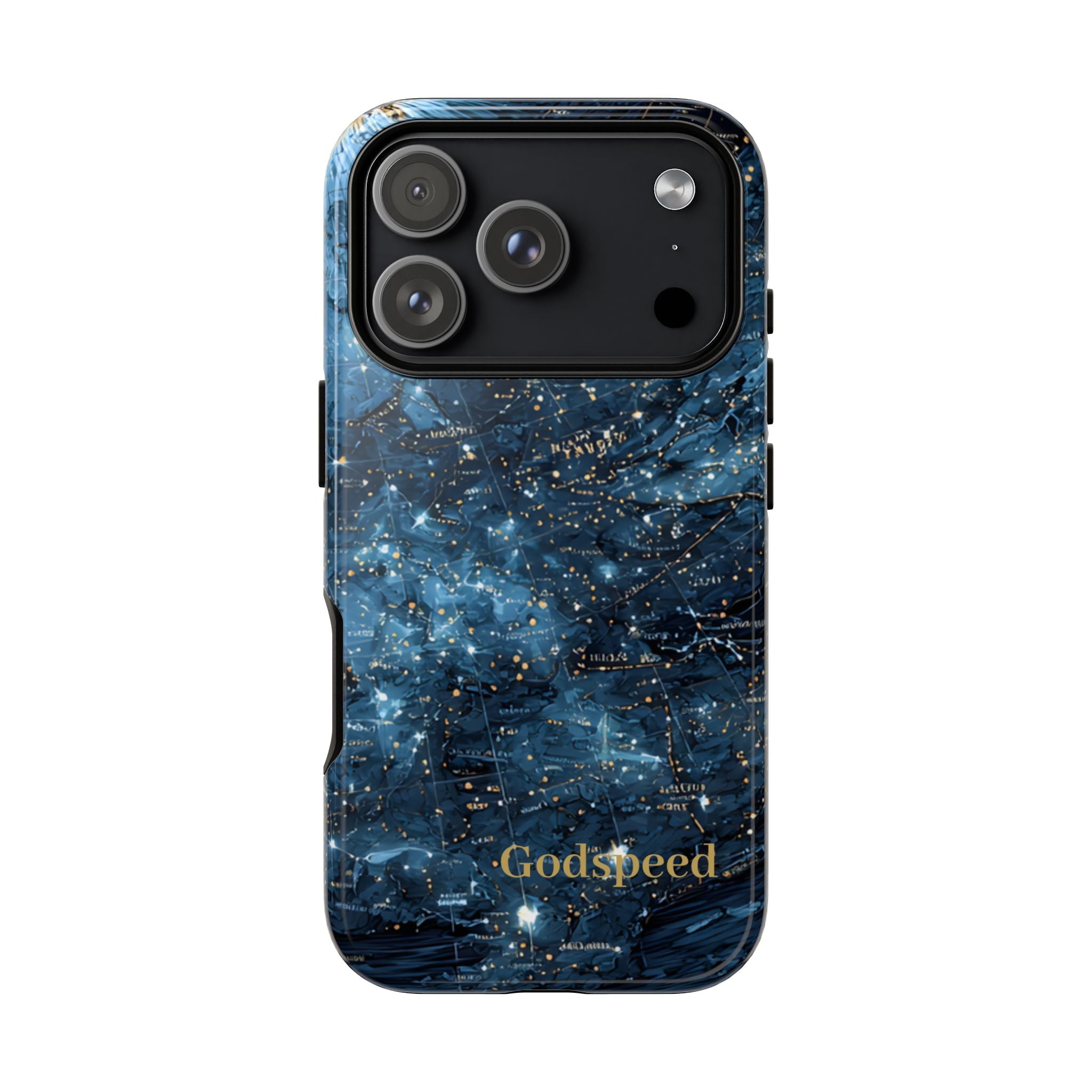Godspeed Blue Galaxy Phone Case