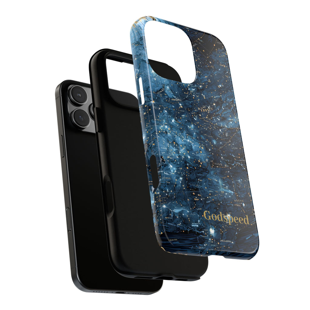 Godspeed Blue Galaxy Phone Case