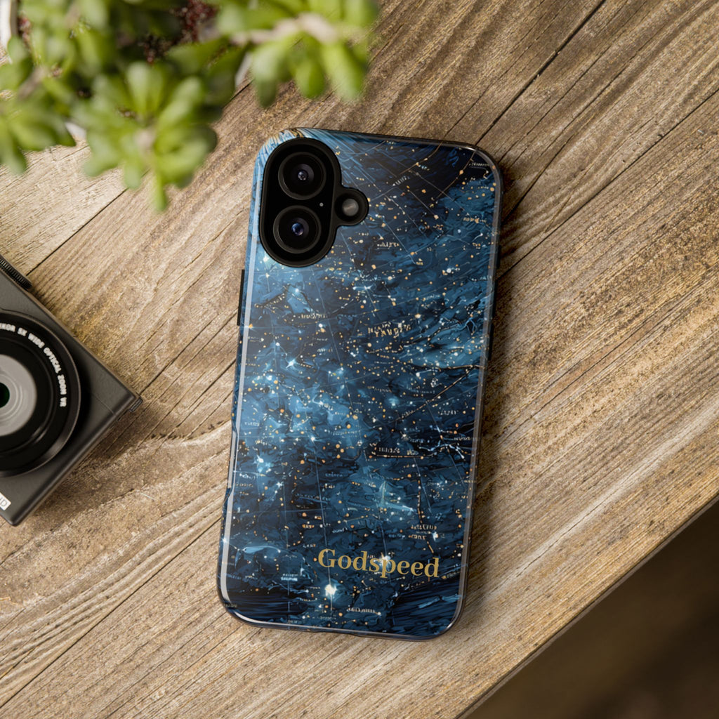 Godspeed Blue Galaxy Phone Case